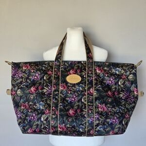 Vintage 80s Lacrosse Duffle Overnight Travel Tote Bag